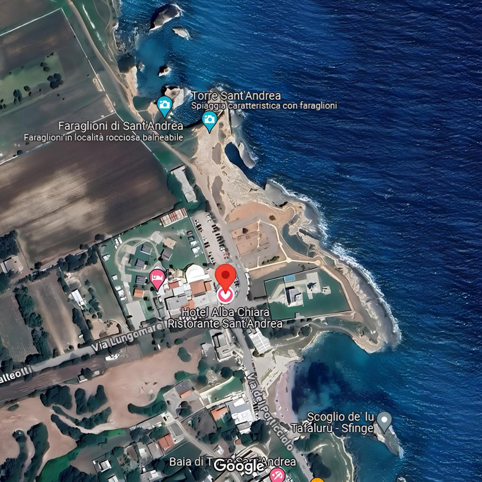 Hotel Alba Chiara Sant'Andrea Salento Kültér fotó